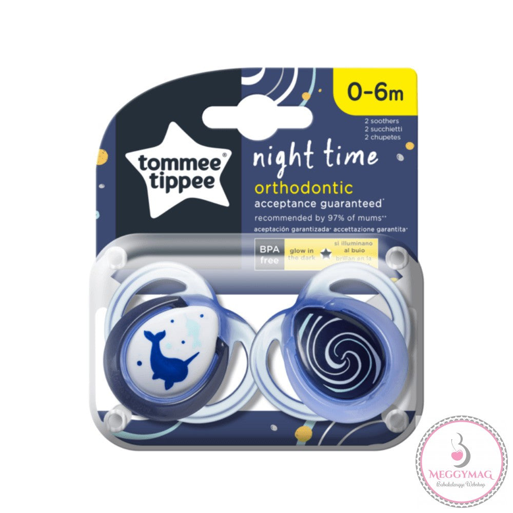 Chupetes Tommee Tippee Night Time Orthodontic