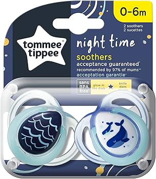 Chupetes Tommee Tippee Night Time Orthodontic