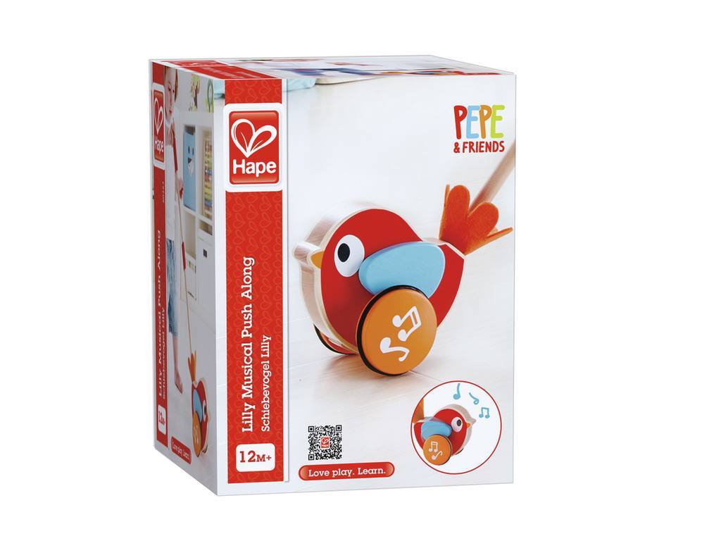 PAJARITO LILLY DE ARRASTRE HAPE