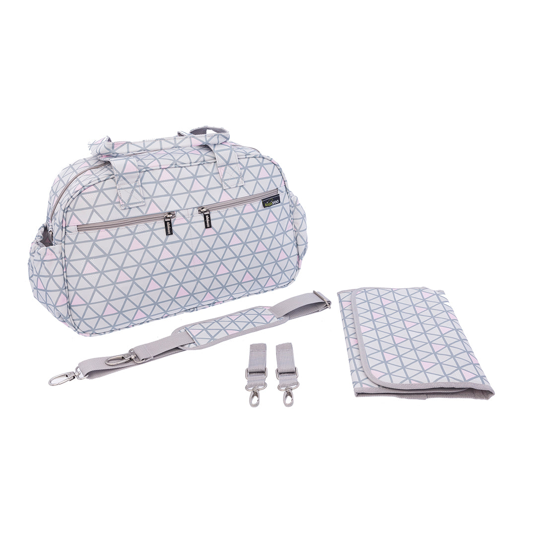 BOLSO MATERNAL TRENDY CROSSES KIWISAC