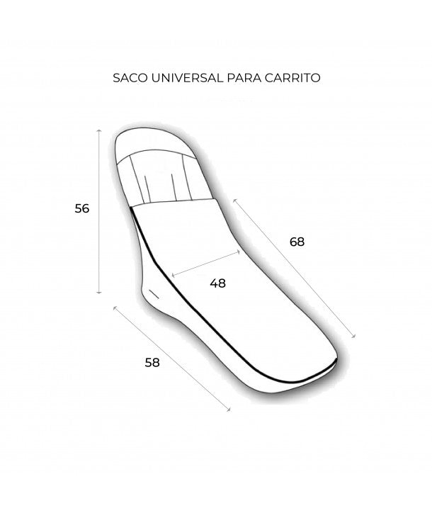 FUNDA BCN SACO DE INVIERNO SILLA DE PASEO