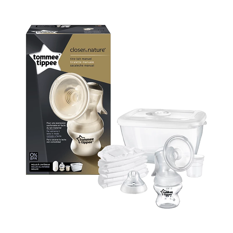 SACALECHES MANUAL CLOSER TO NATURE TOMMEE TIPPEE