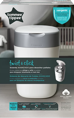 CONTENEDOR DE PAÑALES TWIST & CLICK TOMMEE TIPPEE