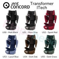SILLA DE COCHE JANE CONCORD TRANSFORMER ITECH